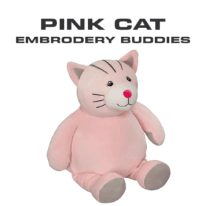 Embroider Buddy, Pink Cat