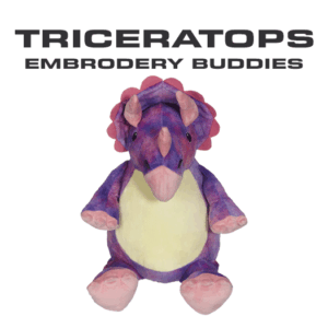 Embroider Buddy, Triceratops