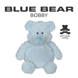 Embroider Buddy, Blue Bear