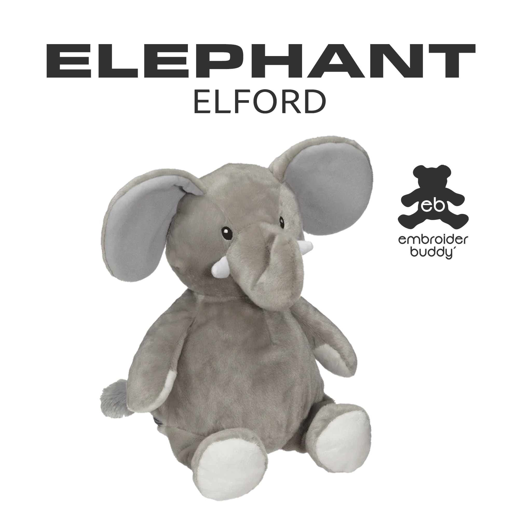 Embroider Buddy, Elford Elephant
