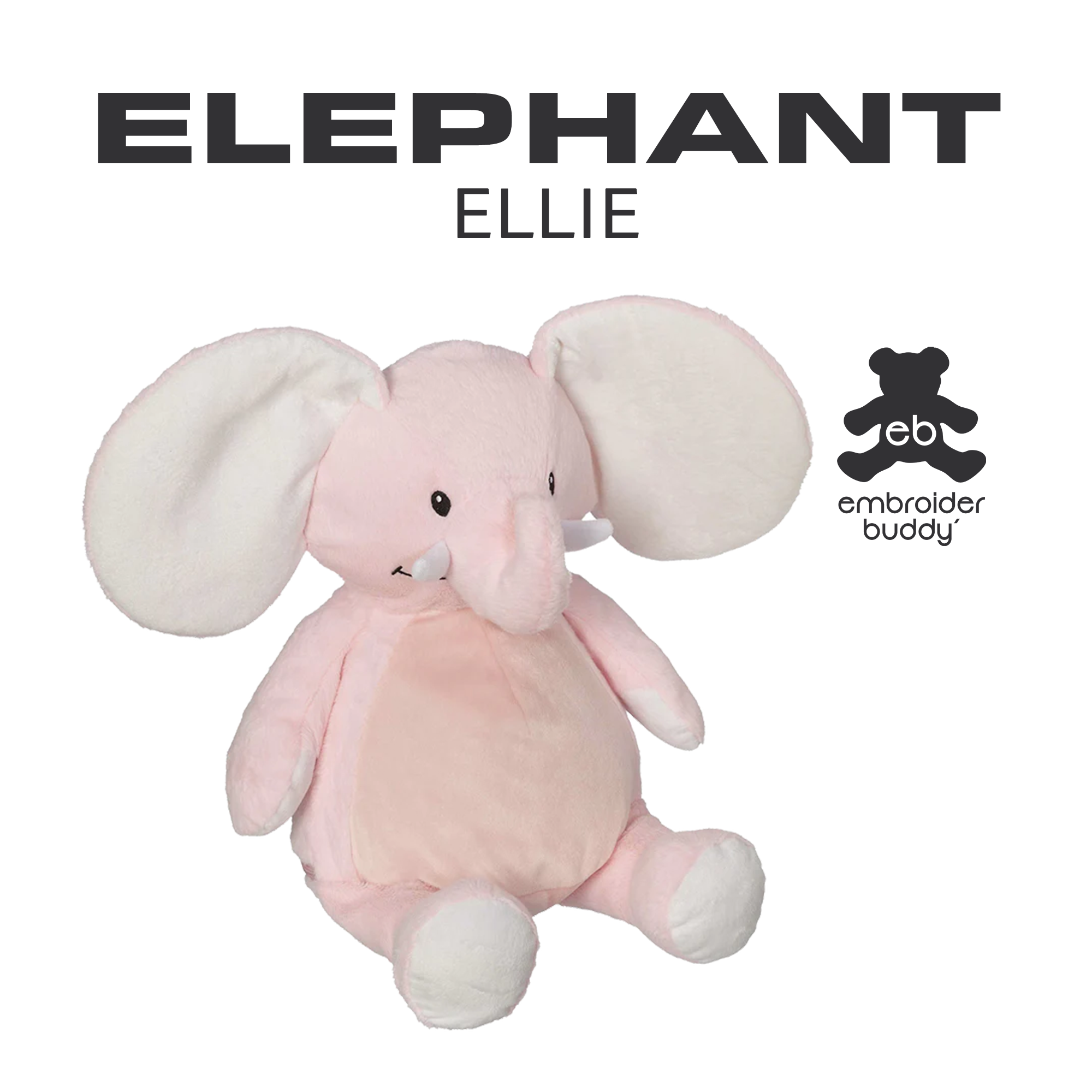 Embroider Buddy, Elephant Pink