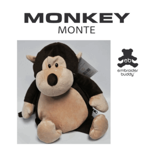 Embroider Buddy, Monkey, Monty