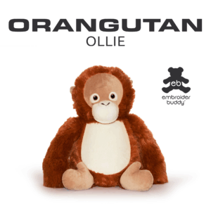 Embroider Buddy, Orangutan