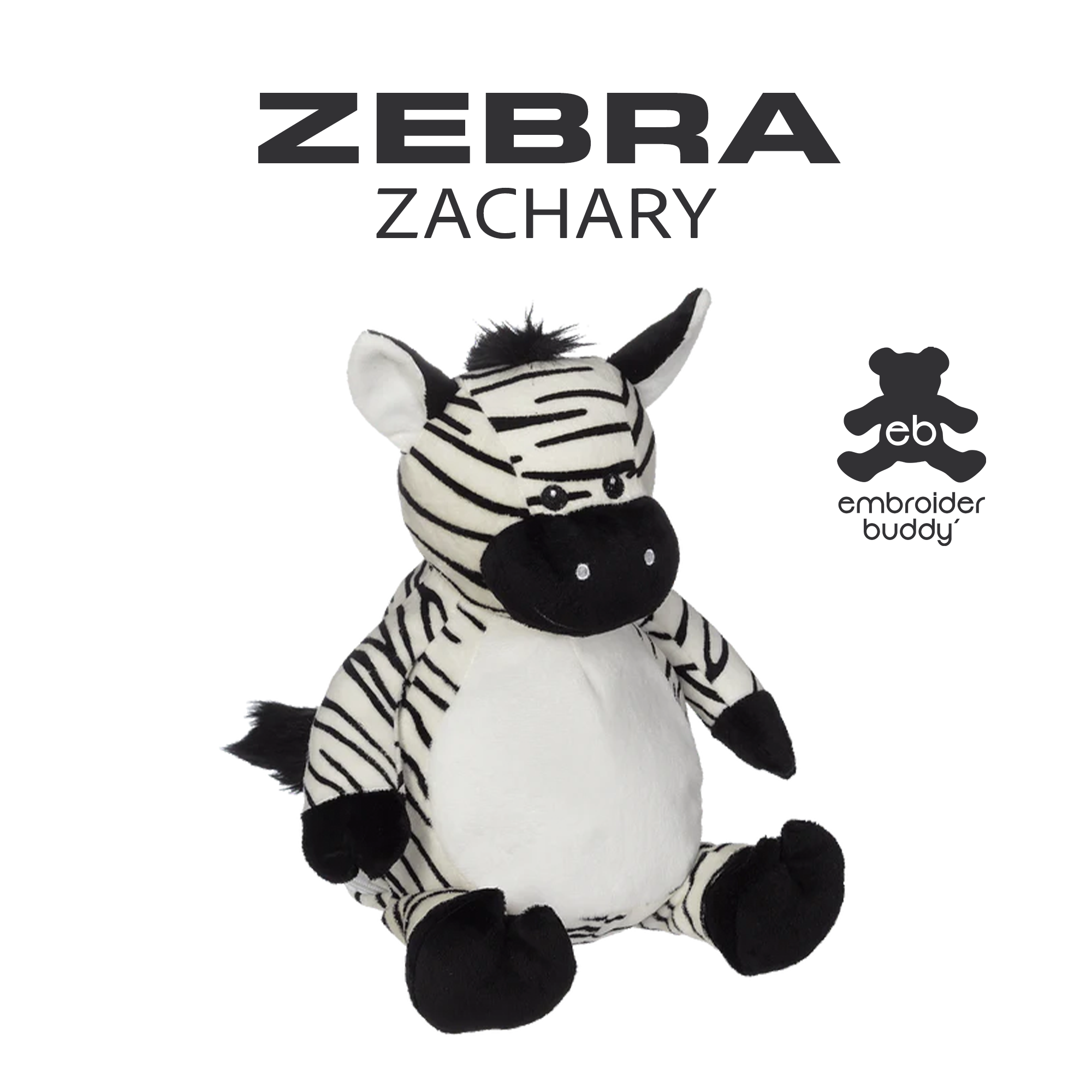 Embroider Buddy, Zebra