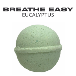 MMM&M Bath Bombs Breathe Easy Eucalyptus Essential Oil