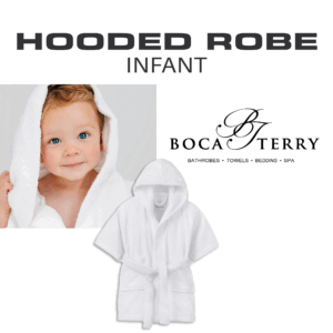 Boca Terry Hooded Robes Infant