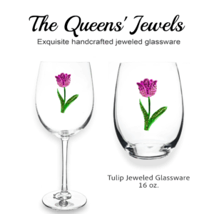 Tulip Jeweled Glassware