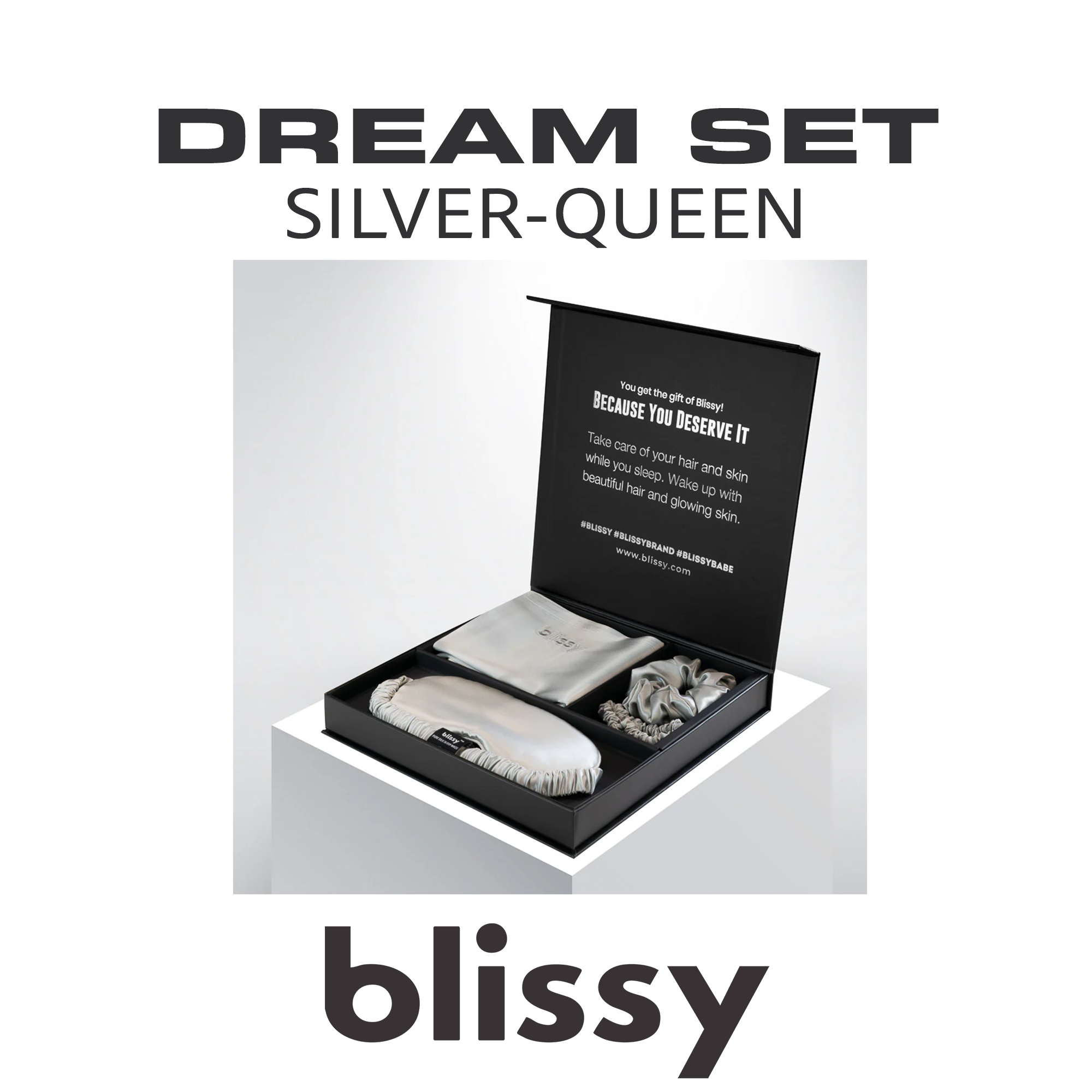 Blissy Beauty Queen Dream Set Silver